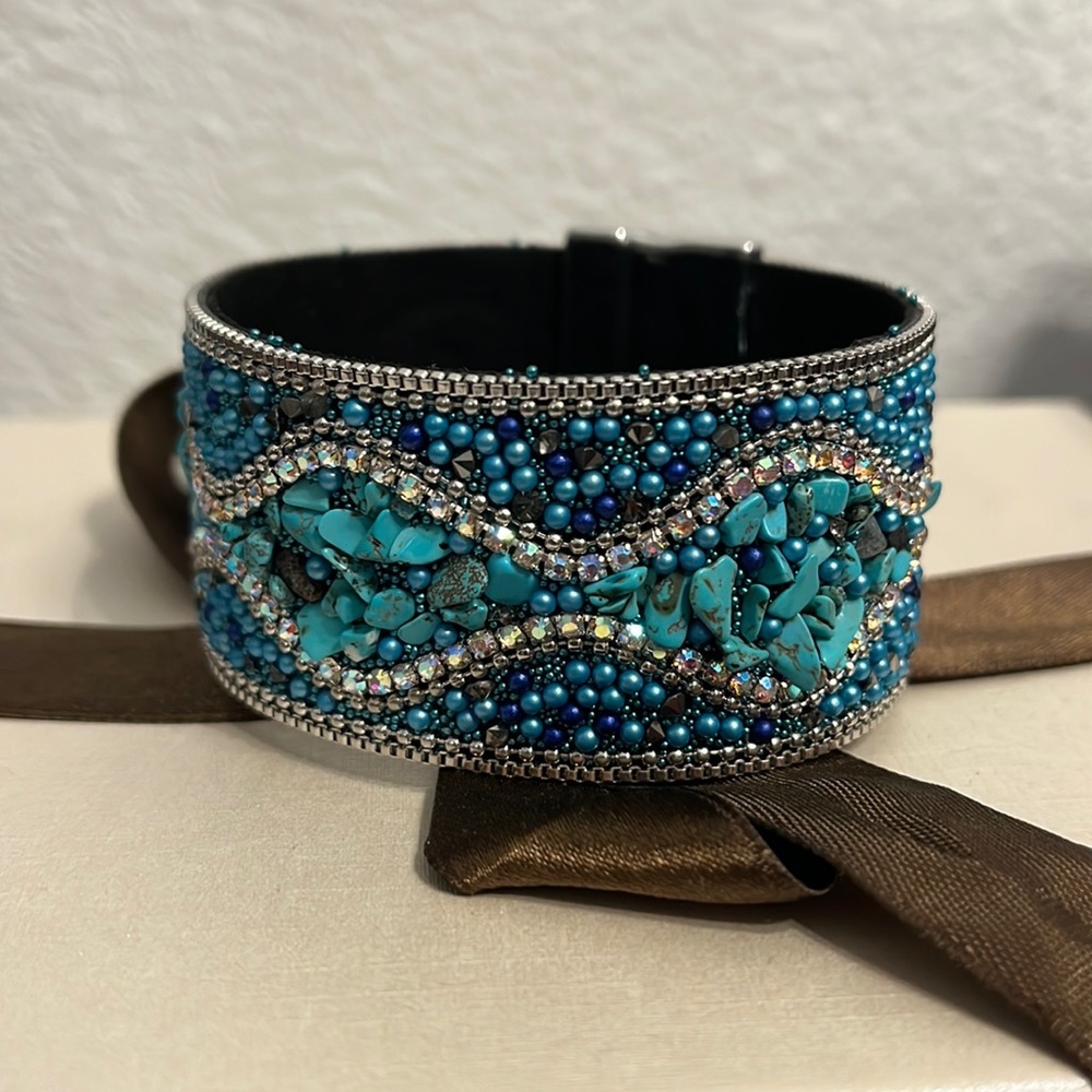 Bangle Handmade Wrap Bracelet– Bohemian Jewelry.